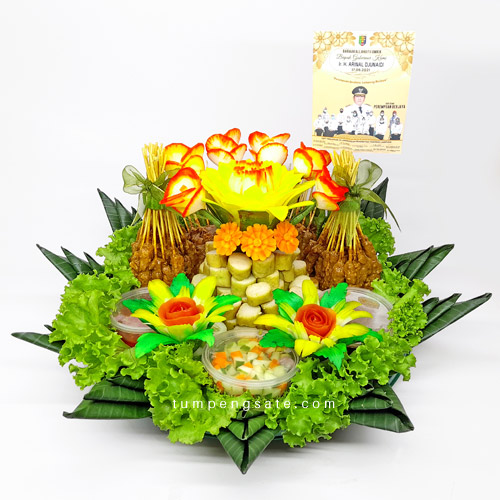 Tumpeng Sate Arinal Djunaidi