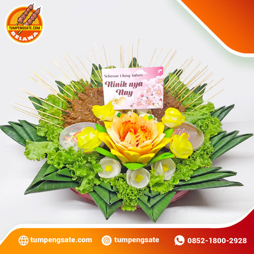 Tumpeng Sate 50 tusuk