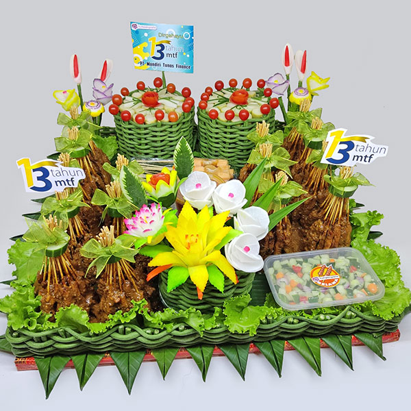 Tumpeng Sate Belawa Paket Besar